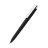Ручка пластиковая T-pen софт-тач, черная