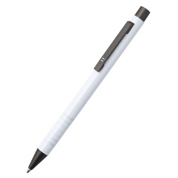 Ручка металлическая Лоуретта, белый