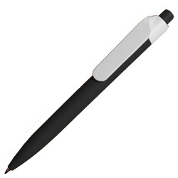 Ручка шариковая N16 soft touch (черный)