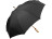 Зонт-трость 7379 Okobrella бамбуковый, полуавтомат, черный
