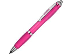 Ручка пластиковая шариковая Nash, розовый, синие чернила