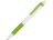 Ручка пластиковая шариковая Centric, белый/зеленое яблоко