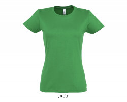 Фуфайка (футболка) IMPERIAL женская,Ярко-зелёный 3XL