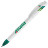 Ручка шариковая MANDI (зеленый, белый)
