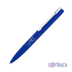 Ручка шариковая "Mercury", покрытие soft touch, синий
