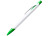 Ручка пластиковая шариковая CITIX, белый/папоротник