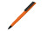 Ручка пластиковая шариковая C1 софт-тач, оранжевый