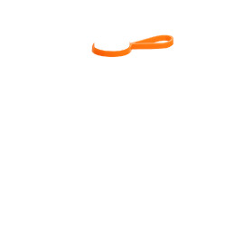 Кольцо-держатель силиконовое для термобутылки Olivia, оранжевый
