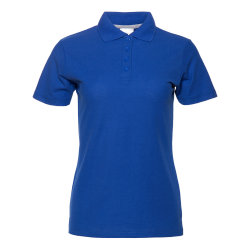 Рубашка поло женская STAN хлопок/полиэстер 185, 04WL, синий