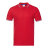 Рубашка поло мужская триколор STAN хлопок/полиэстер 185, 04RUS, красный
