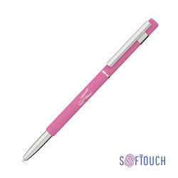 Ручка шариковая "Star", покрытие soft touch, розовый