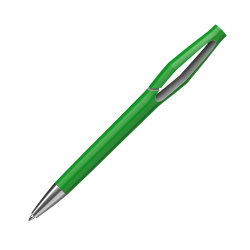 Ручка шариковая "Jack", оранжевый/серебро, зеленый