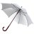 Зонт-трость Standard, белый с серебристым внутри