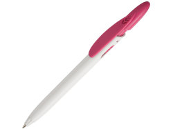 Шариковая ручка Rico White, белый/розовый