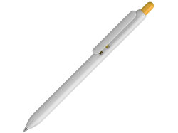 Шариковая ручка Lio White, белый/желтый