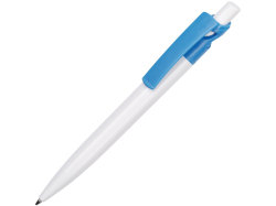 Шариковая ручка Maxx White,  белый/голубой