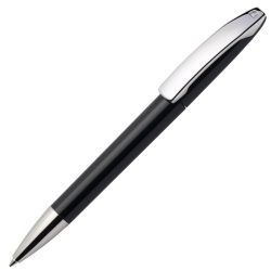 Ручка шариковая VIEW, пластик/металл (черный)