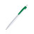 Ручка шариковая KIFIC, пластик (белый, зеленый)