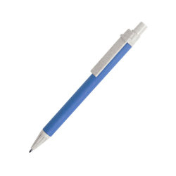 SALCEN, ручка шариковая, рециклированный картон, пластик с пшеничным волокном (голубой)