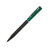 Ручка шариковая M1, пластик, металл, покрытие soft touch (зеленый, черный)
