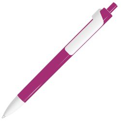 Ручка шариковая FORTE (розовый, белый)