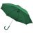 Зонт-трость с пластиковой ручкой, механический; зеленый; D=103 см; 100% полиэстер (зеленый)