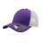 Бейсболка "RAPPER COTTON", 5 клиньев, фиолетовый/белый, пласт заст., 100% хлопок,100% п/э,180 г/м2 (фиолетовый, белый)